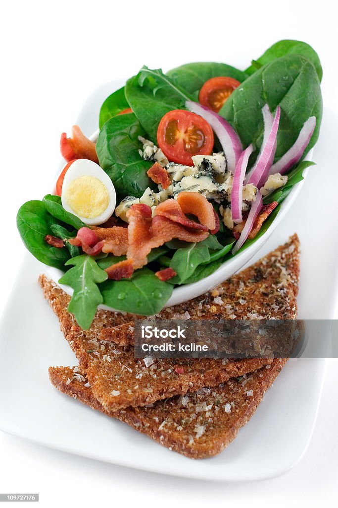 Salada de Espinafre - Royalty-free Alface Foto de stock