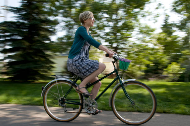 istock Women Riding Bike 109727630