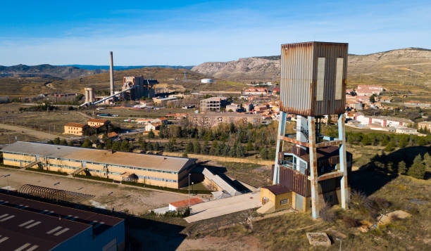 istock Mining Interpretation Center Pozo Pilar, Escucha, Spain 1097288482