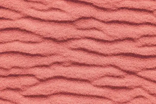 Photo of Macrophotography of cosmetic powder in  coral color