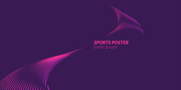 istock Colored poster for sports. Illustration suitable for design 1097291098