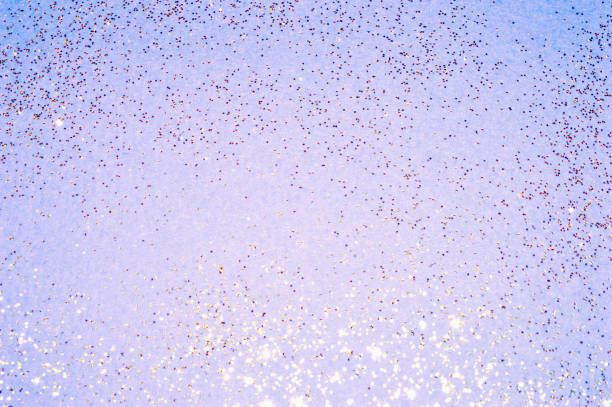 istock Purple glitter on blue background in vintage colors 1097296640