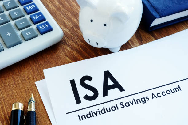 istock Documents about ISA Individual Savings Account and pen. 1097299082