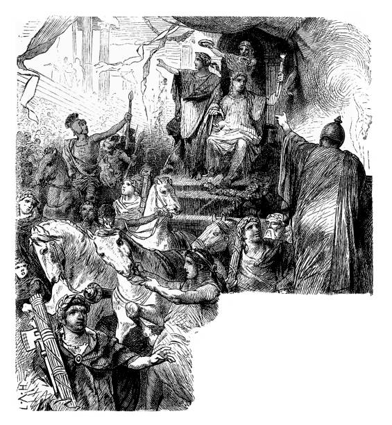 istock Caracalla or Marcus Aurelius Severus Antoninus, 188 - 217, Roman emperor.The Circus of Maxentius aka the Circus of Caracalla 1097305136