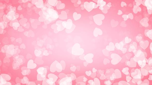 heart red background illustration , valentine's day - valentines imagens e fotografias de stock