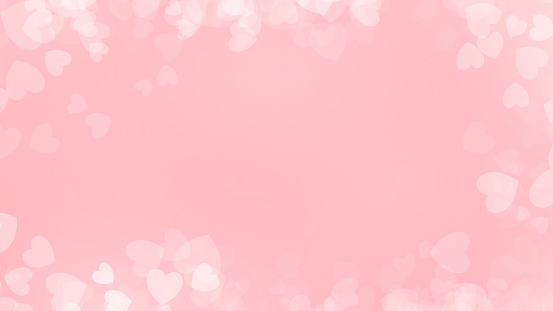 Heart red background illustration , Valentine's Day