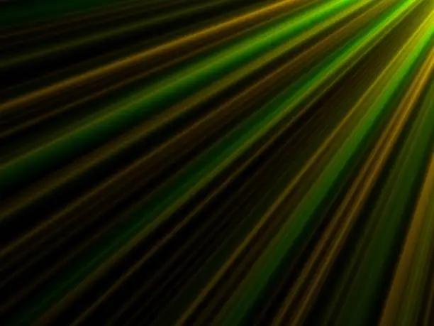 Photo of Colorful laser lights lines on black
