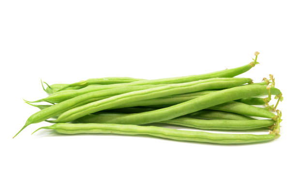 istock Green french beans isolated 1097335754