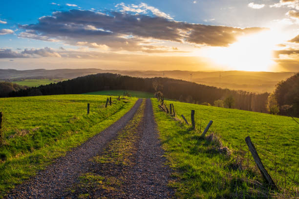 istock The ladscape in Germany in the sunlight 1097356364