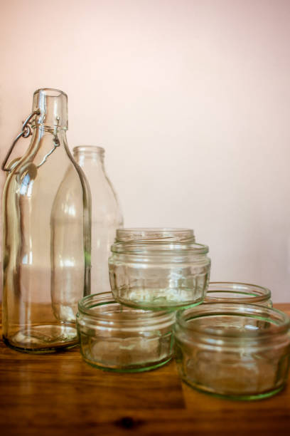 istock Glass Bottles and Jars for Recycling 1097356806