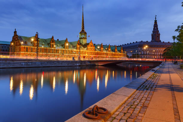 istock Boersen and Christiansborg in Copenhagen, Denmark 1097363016