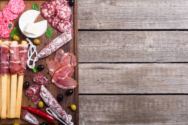 istock Set of sausages 1097364514