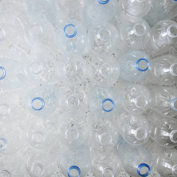 istock Empty bottles for recycle, Campaign to reduce the use of plastic and save world. 1097368436