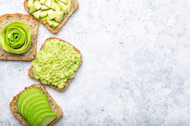 istock Avocado healthy  toasts 1097369522