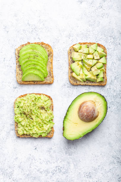 istock Avocado healthy  toasts 1097369572