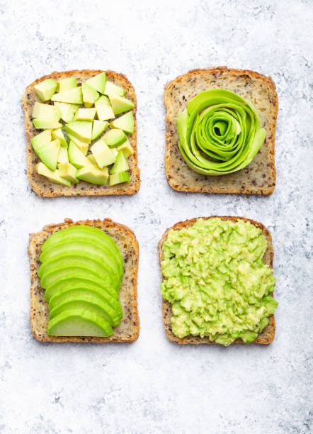 istock Avocado healthy  toasts 1097369578