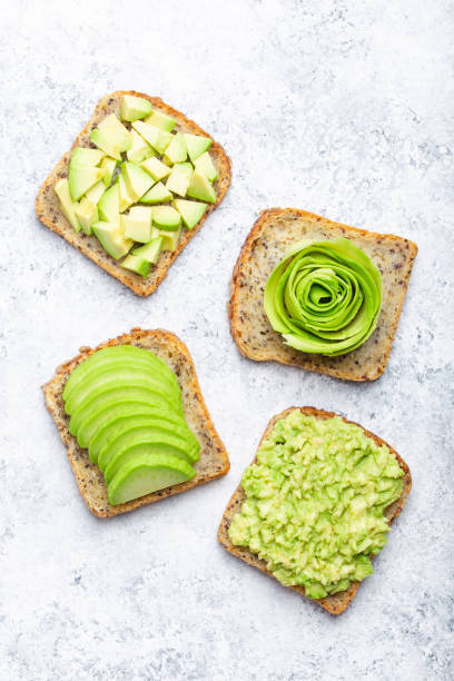 istock Avocado healthy  toasts 1097369582