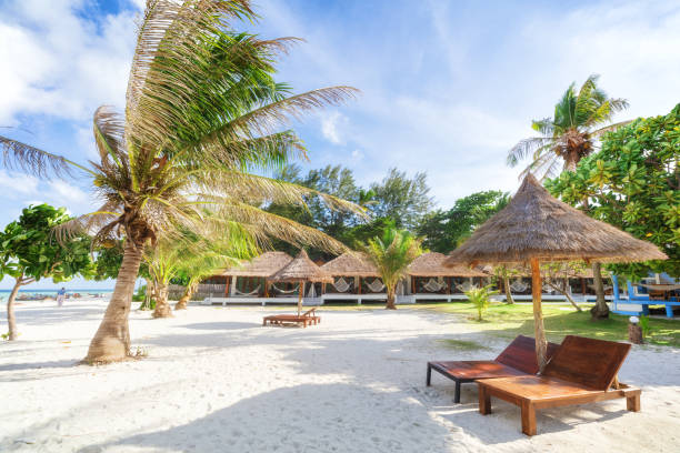 istock Asian tropical beach paradise in Thailand 1097374824