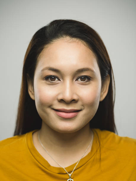istock Real malaysian young woman with happy expression 1097375266