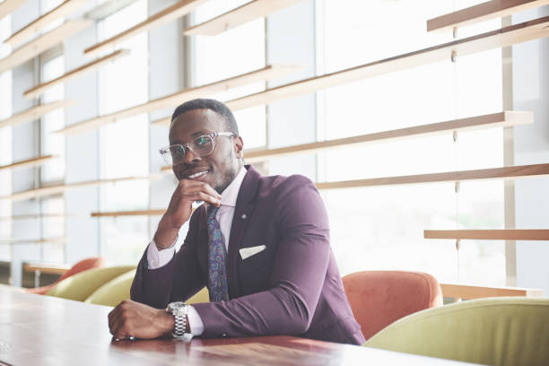 istock A beautiful young African American who thinks about a serious idea. Confident in making business decisions 1097382130