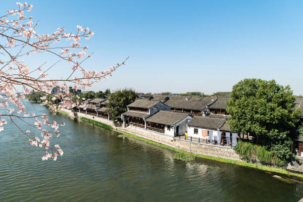 istock Beautiful old town in Hangzhou, China 1097385918