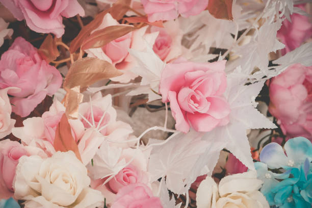 istock Beautiful bouquet flower for background 1097393066