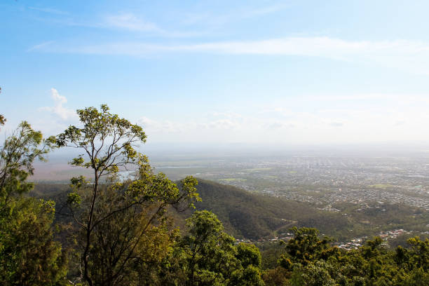 istock View onto Rockhampton as seen from Fraser park Lookout on Mount Archer (Queensland, Australia) 1097398440