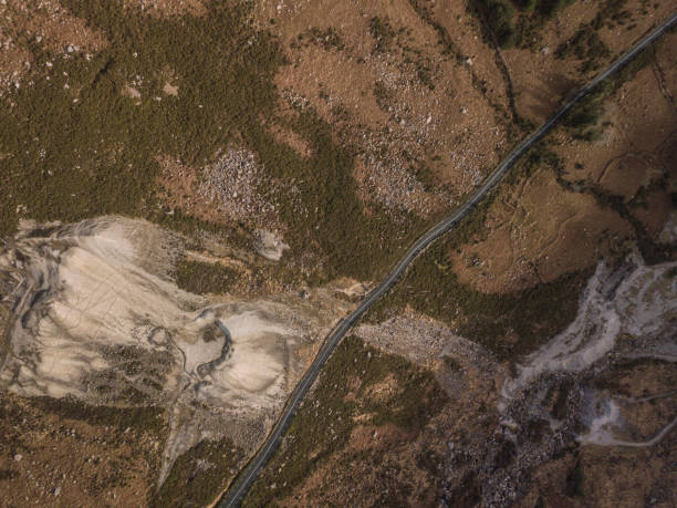 istock Drone viewpoint of Glendalough, county Wicklow, Ireland. 1097402428