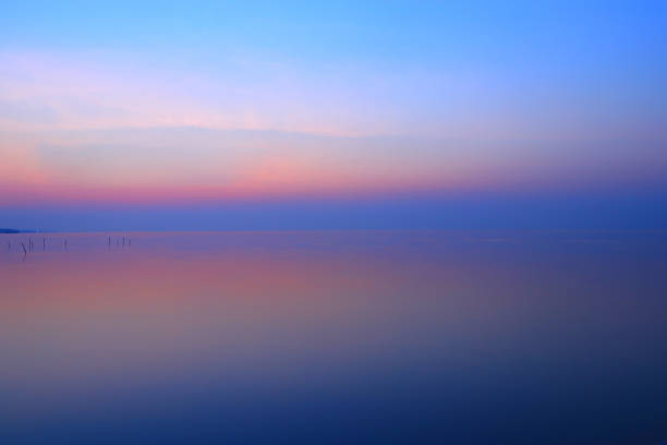 istock Sky and sea in the morning before sunrise. 1097413068