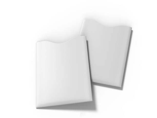 istock Blank Credit Card Sleeve Protector. 3d render illustration. 1097427074