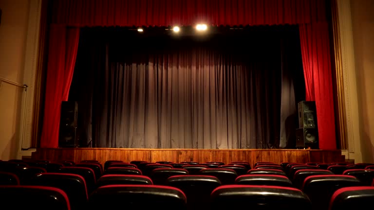 Empty Seats in Theatre Scene