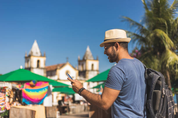 Tourist in Olinda, Pernambuco