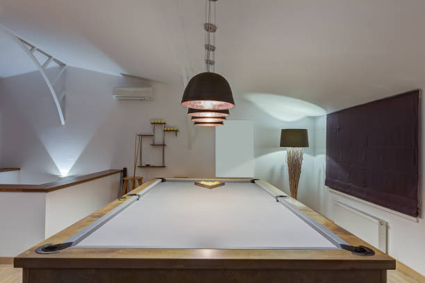 istock Place for playing in sport billiard 1097434926