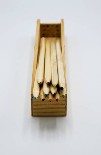 istock coloring pencil and pencil box 1097435202