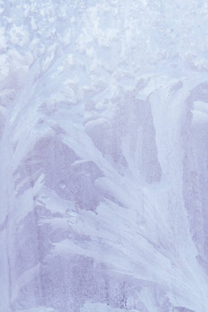 istock Frosty patterns on a frozen ice box in the early morning 1097441986