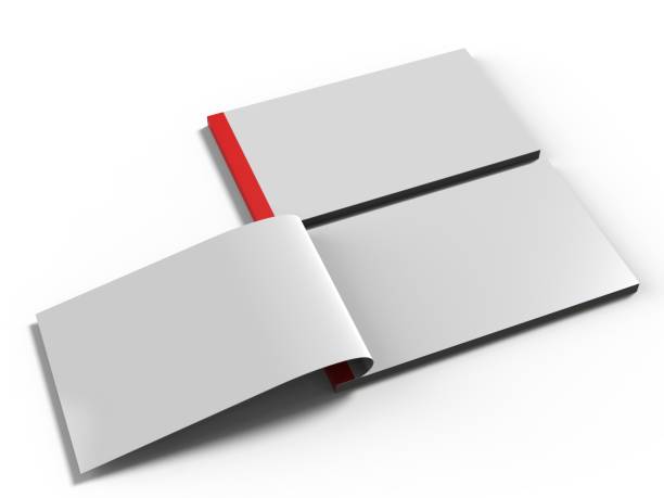 istock Blank cash voucher book for branding mock up. 3d rendering illustration. 1097442448