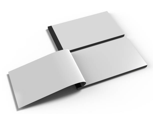 istock Blank cash voucher book for branding mock up. 3d rendering illustration. 1097442450