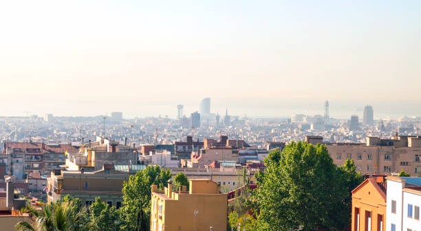istock Barcelona. Urban landscape 1097447084