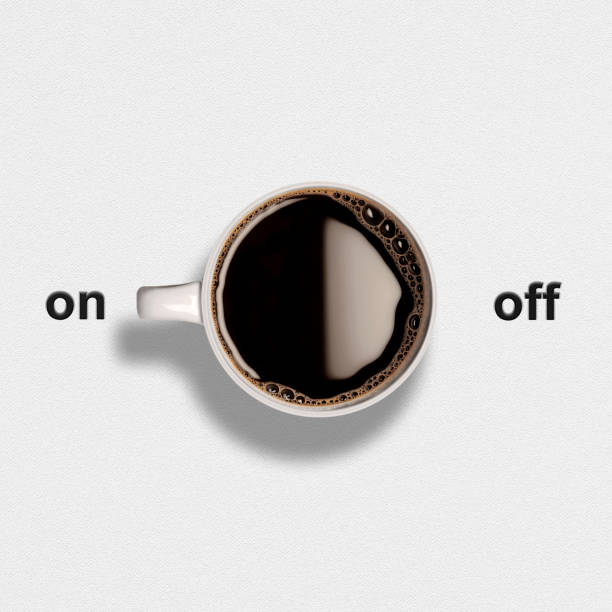istock Cup of Coffee on white background 1097448786
