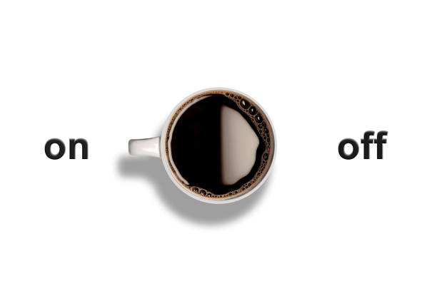 istock Cup of Coffee on white background 1097450190