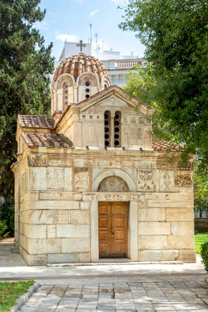 istock Church of St. Eleutherios (Agios Eleftherios Church), Athens, Greece 1097457800
