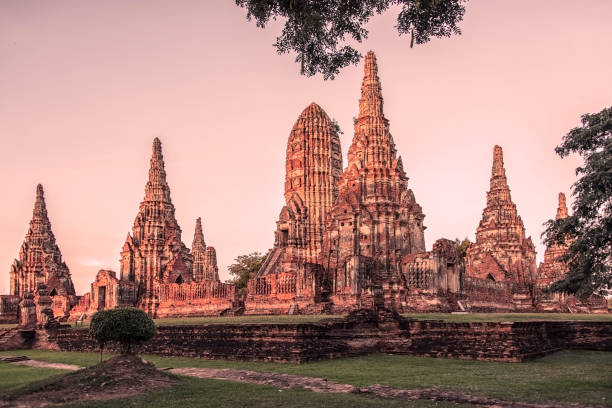 istock Wat Chai Watthanaram temple in Ayutthaya 1097458494