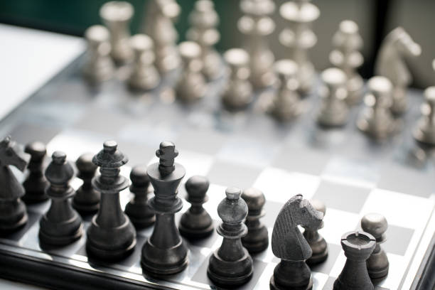 istock Chess business concept, leader teamwork & success 1097459150