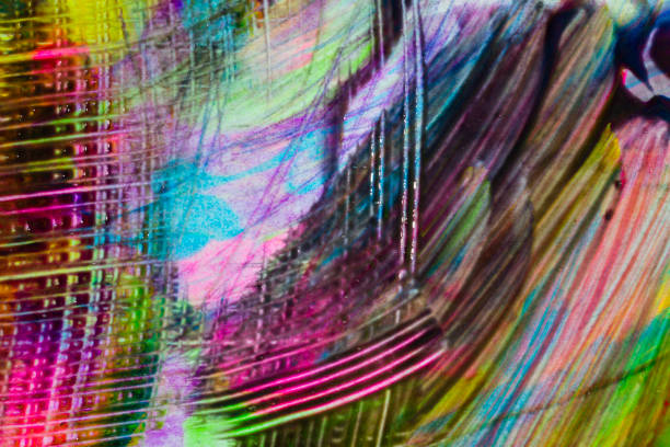 istock Abstract art colourful background. Hand-painted background.  - Image 1097466468