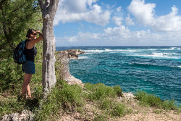 ver kawailoa bay - mahaulepu beach fotografías e imágenes de stock