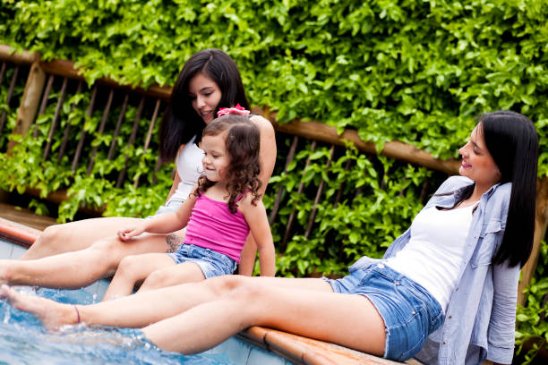 istock A family playing in the pool 1097474312