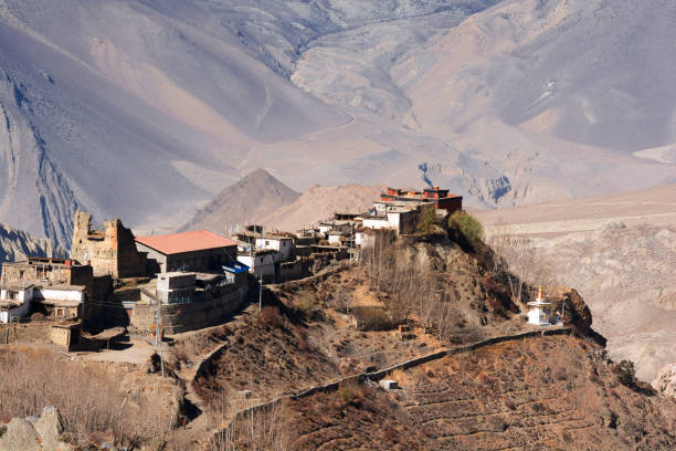 istock Jharkot village in Mustang Nepal 1097477712