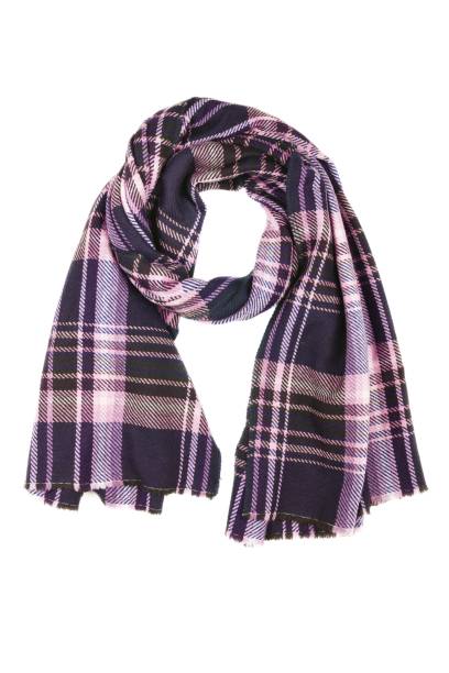 istock Lilac wool scarf isolated on white background. 1097481360