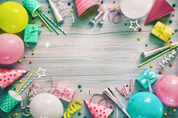 istock Birthday party decoration 1097488492