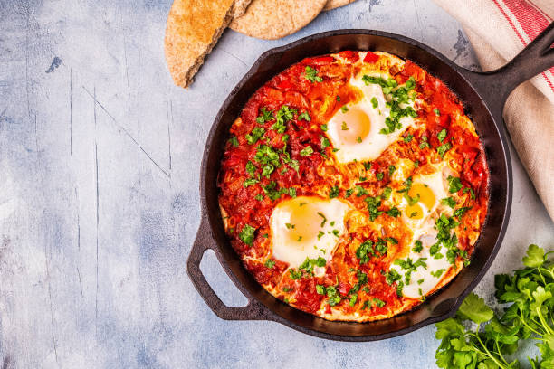 istock Shakshuka in a Frying Pan 1097490052
